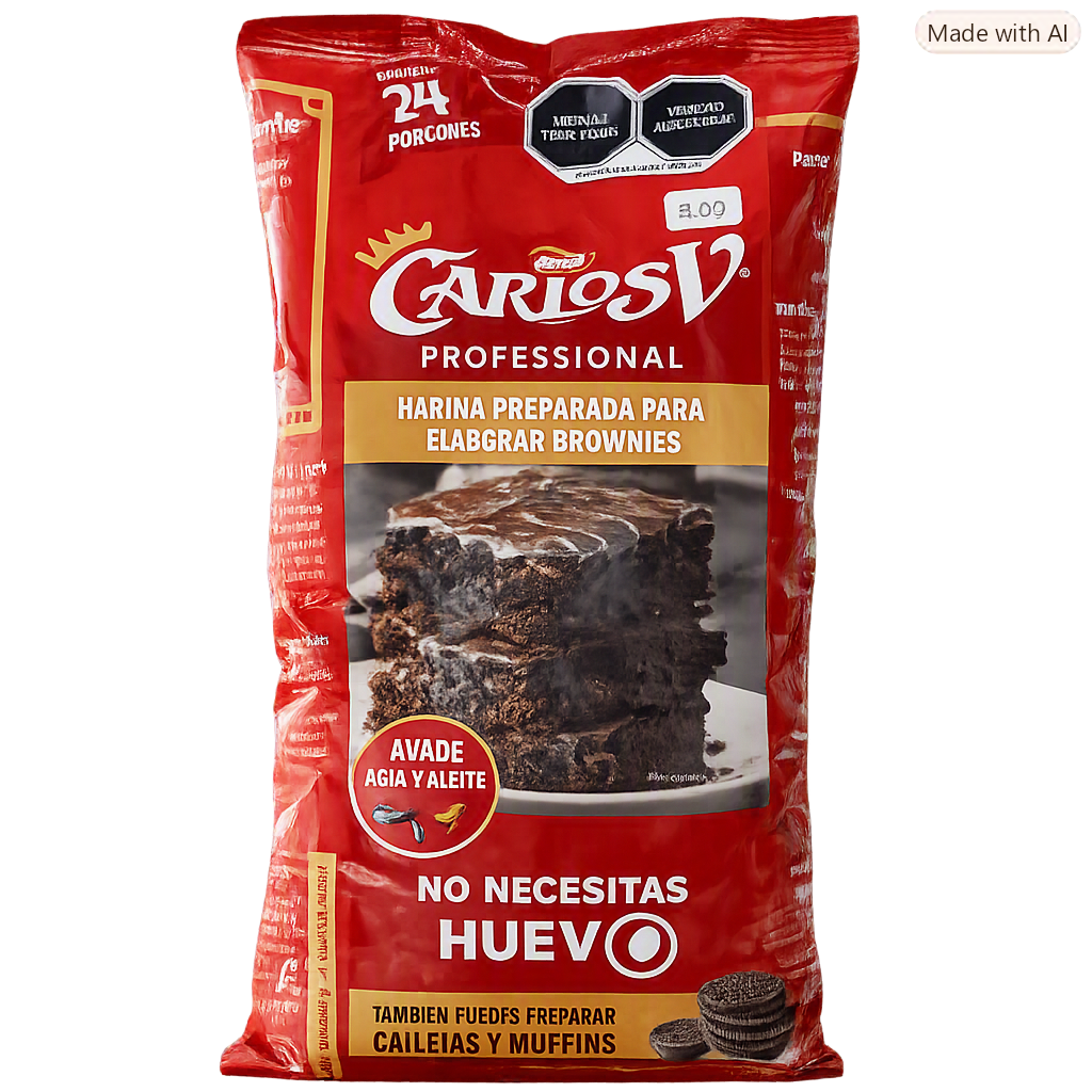 Harina brownie Carlos V