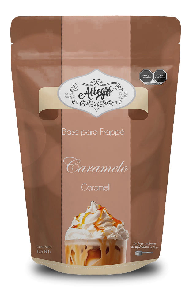BASE PARA FRAPPE CARAMELO 1.5 KG