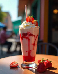 BASE PARA FRAPPE FRESAS CON CREMA 1.5 KG