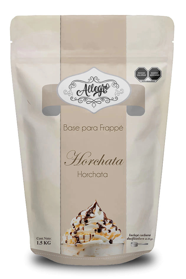 BASE FRAPPE RICE AND CREAM / HORCHATA 1.5 KG