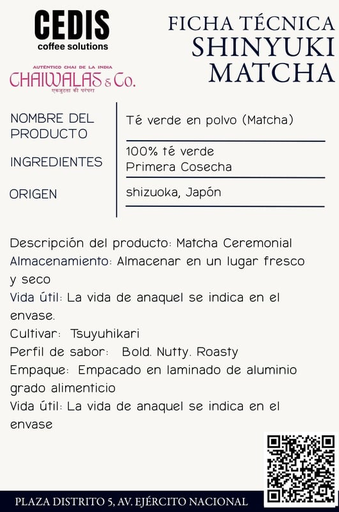 Té Verde Shinyuki Matcha