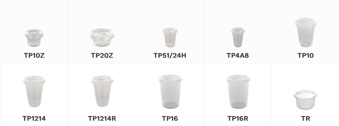 Tapa de Plastico Reyma P-Vaso PP EU Ranura
