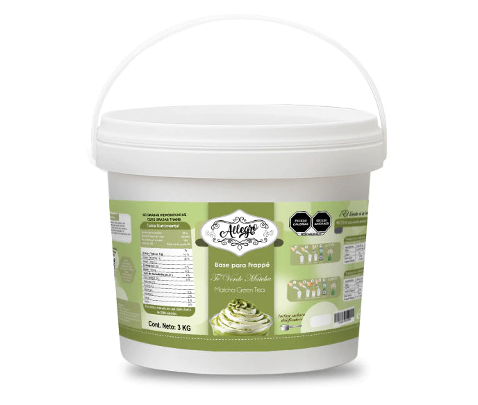 BASE PARA FRAPPE TE VERDE MATCHA 3 KG
